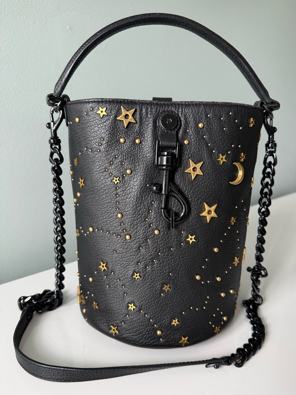 Rebecca Minkoff Small Edie Celestial Bucket Bag - Picture 4 of 8
